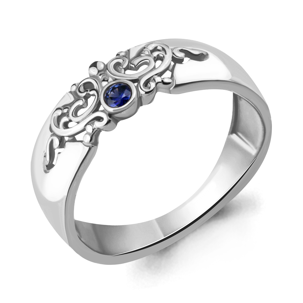 

Кольцо из серебра с сапфиром Aquamarine Aquamarine 060159_925_р р. 16,5, 060159_925_р