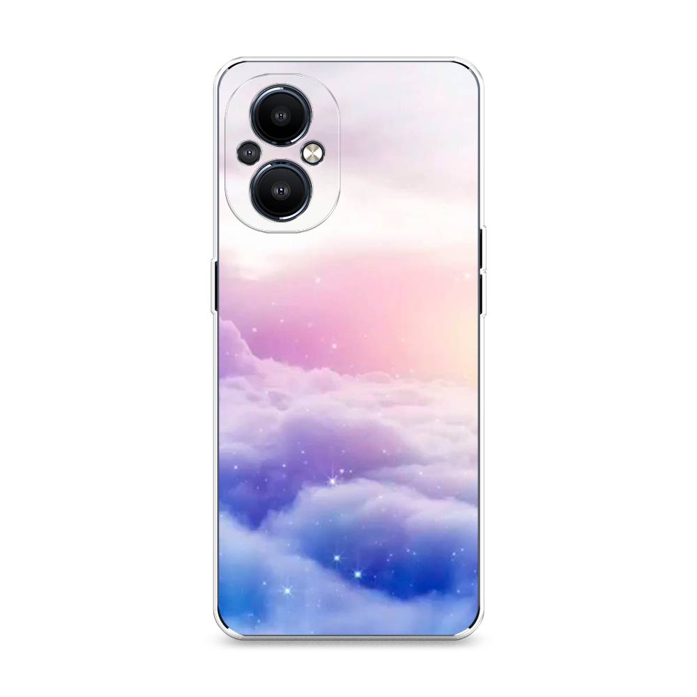 

Чехол на OnePlus Nord N20 "Небеса", Голубой;белый;розовый, 152550-2