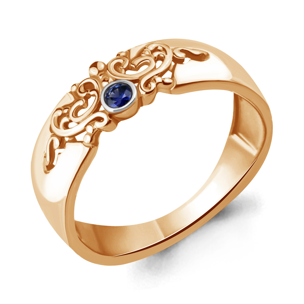 

Кольцо из серебра с сапфиром Aquamarine Aquamarine 060159_925_з р. 19,5, 060159_925_з