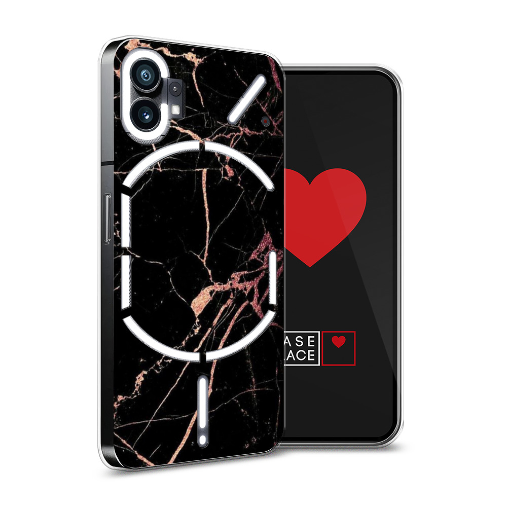 

Силиконовый чехол Awog "Мрамор розовое золото" для Nothing Phone 1, Разноцветный, 3300150-3