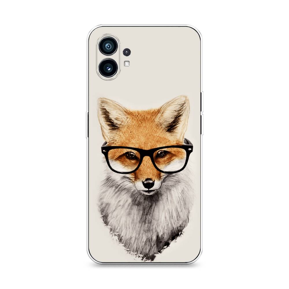 

Чехол Awog на Nothing Phone 1 "Лиса в очках", 3300150-10