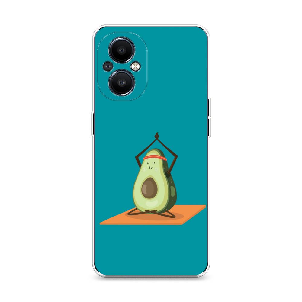

Чехол на OnePlus Nord N20 "Расслабься с авокадо", Голубой, 152550-6