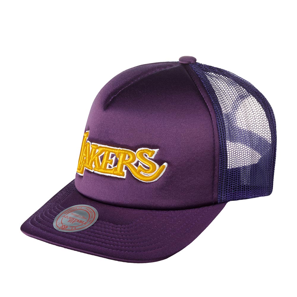 Бейсболка унисекс MITCHELL NESS HHSS3467-LALYYPPPPURP Los Angeles Lakers NBA фиолетовая