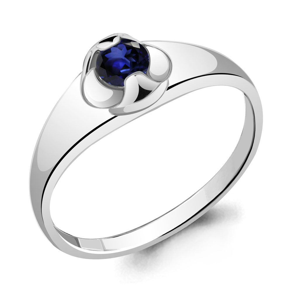 

Кольцо из серебра с сапфиром Aquamarine Aquamarine 060153_925_р р, 060153_925_р