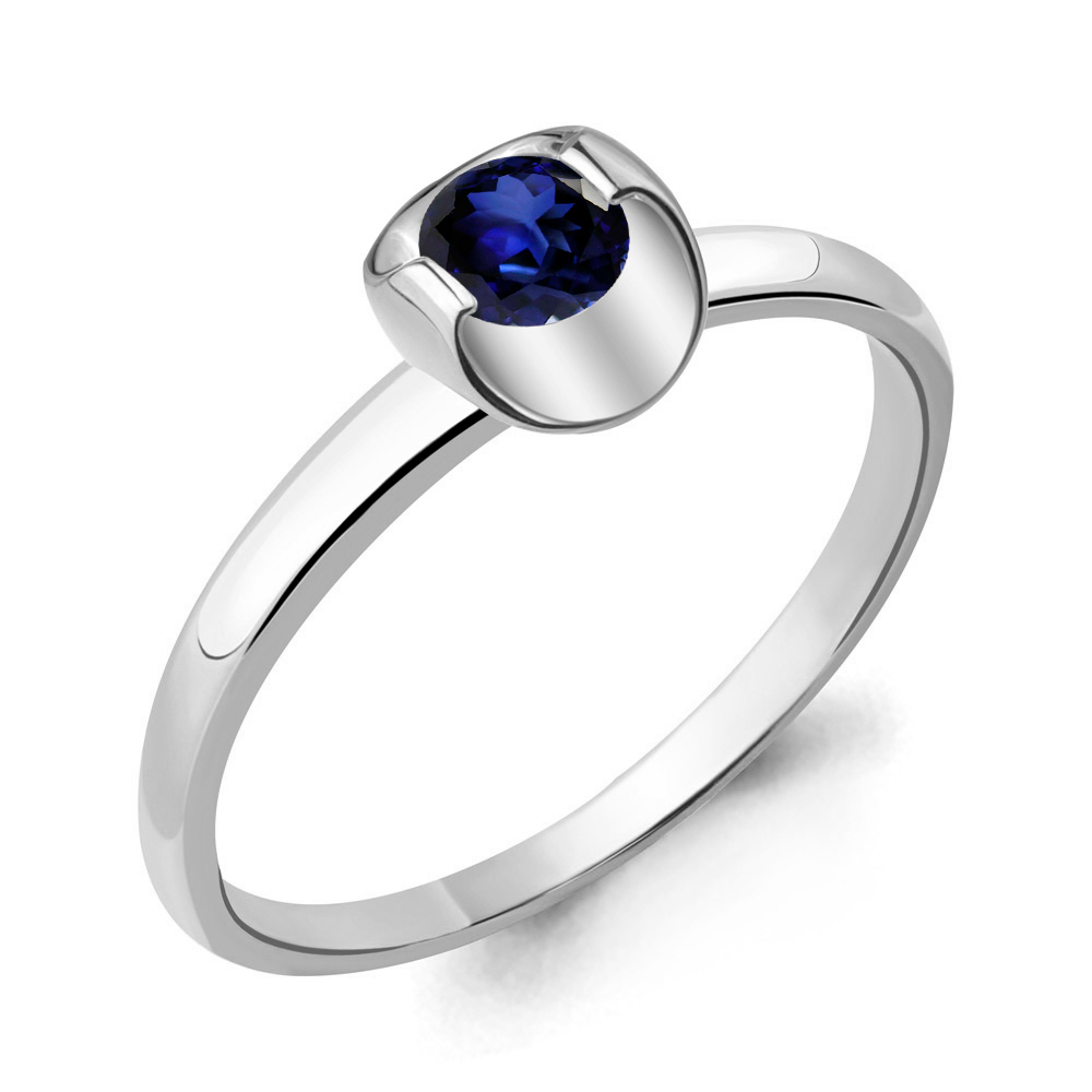 

Кольцо из серебра с сапфиром Aquamarine Aquamarine 060152_925_р р, 060152_925_р