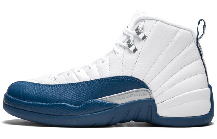 

Кроссовки унисекс Jordan Air Jordan 12 Retro French Blue 2016 белые 42.5 EU, Белый, Air Jordan 12 Retro French Blue 2016