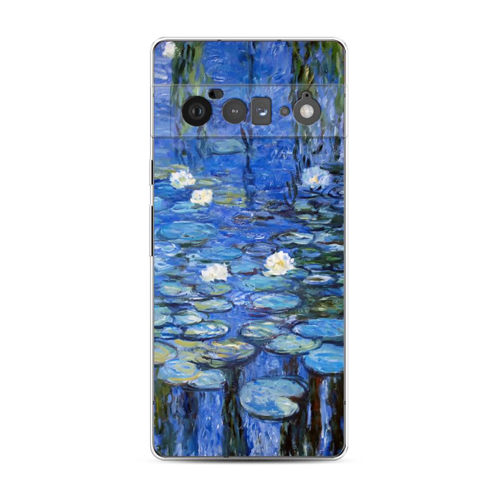 

Чехол для Google Pixel 6 Pro "Нарисованный пруд", Синий;зеленый, 270950-4