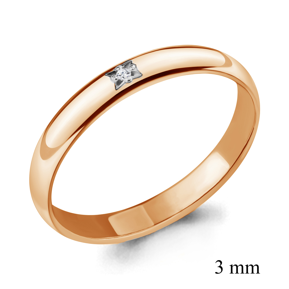 

Кольцо из серебра с бриллиантом Aquamarine Aquamarine 060143_925_з р. 18,5, 060143_925_з