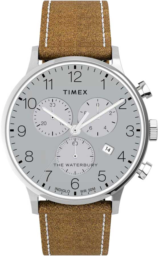 фото Наручные часы мужские timex tw2t71200vn коричневые