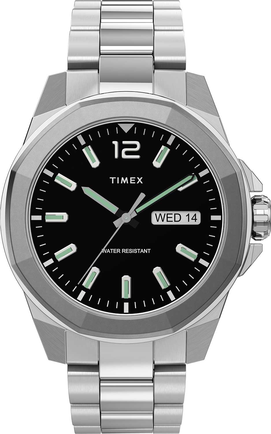 фото Наручные часы мужские timex tw2u14700 серебристые