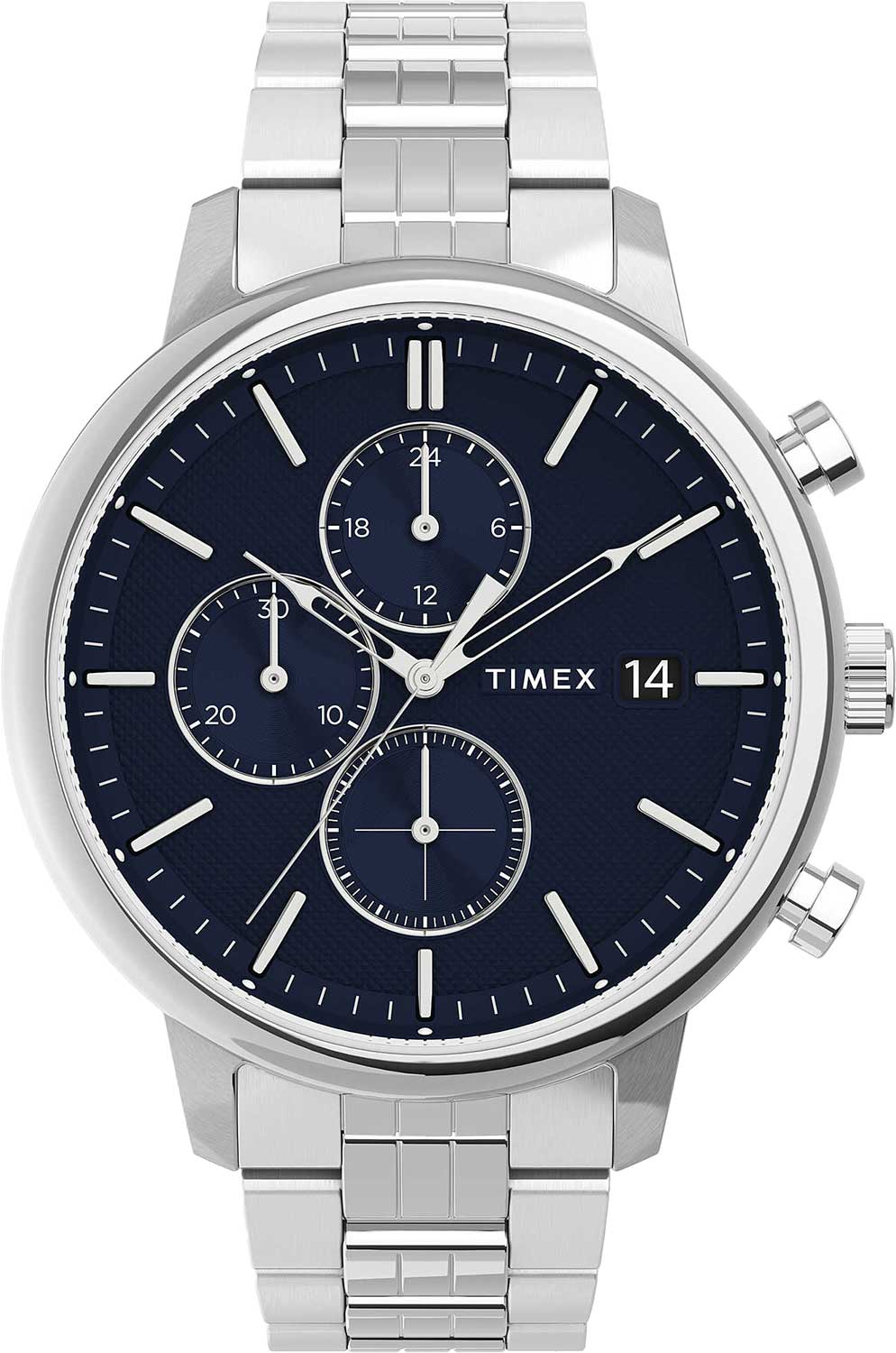 

Наручные часы мужские Timex TW2V01700 серебристые, TW2V01700