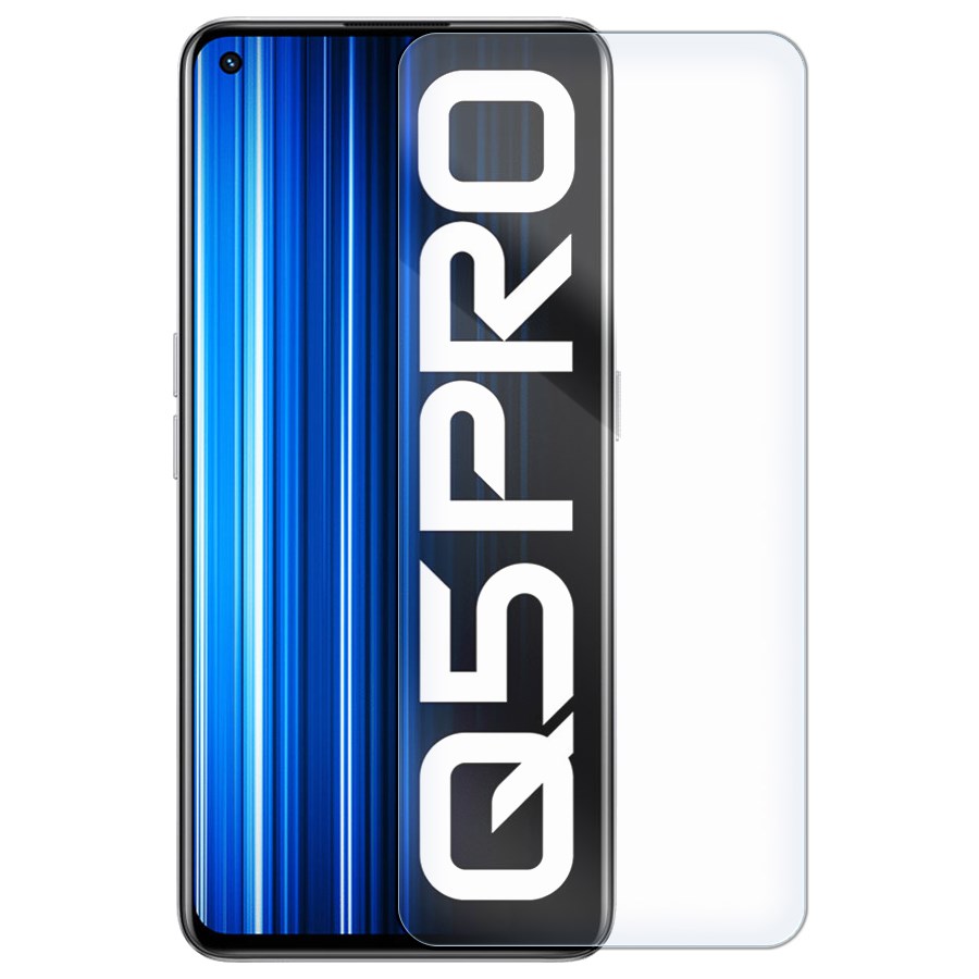

Стекло защитное гибридное Krutoff для Realme Q5 Pro