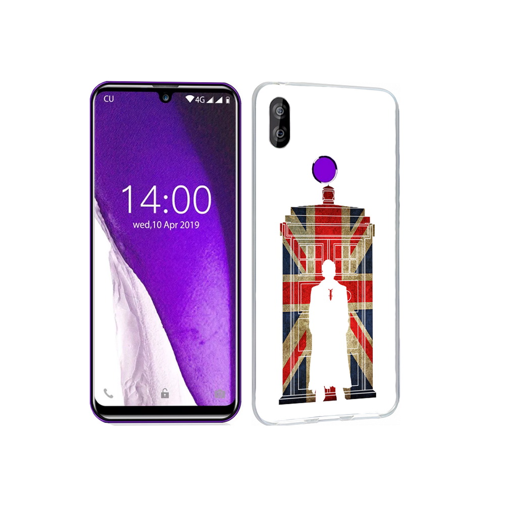 

Чехол MyPads Tocco для Oukitel C16 Pro сиамский кот, Прозрачный, Tocco