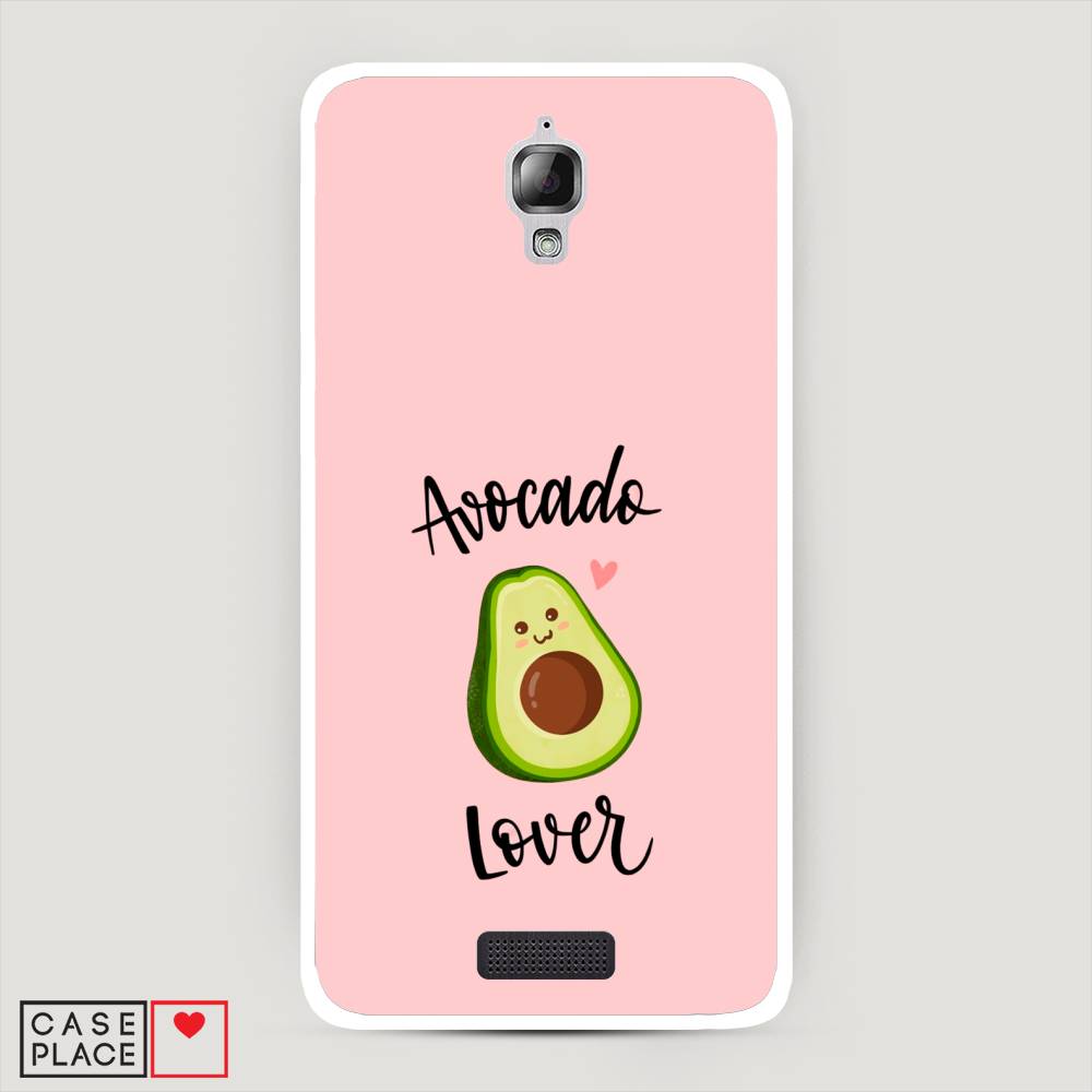 

Чехол на Lenovo S660 "Avocado lover", Розовый;зеленый, 110650-6