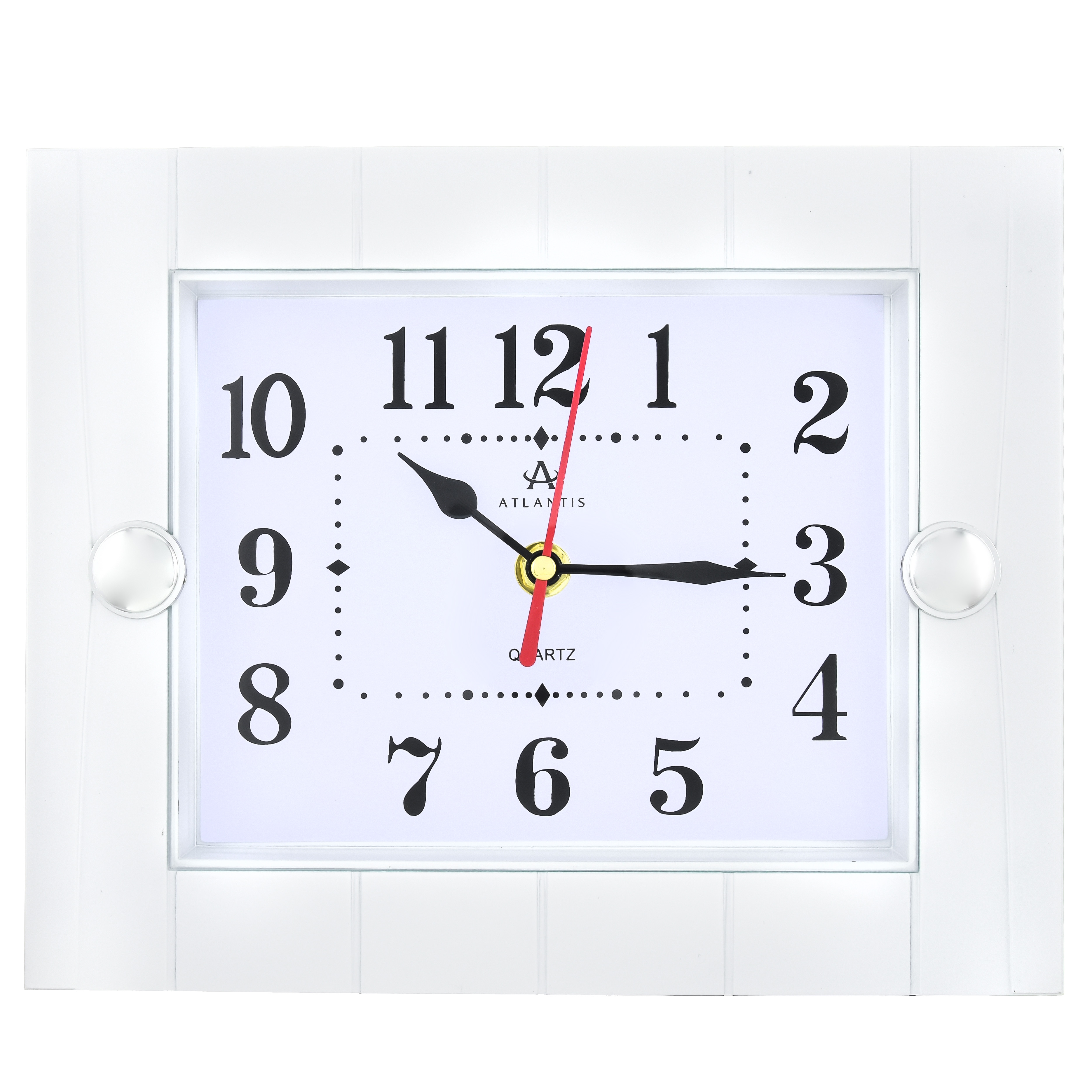 Интерьерные часы Atlantis TIME TLD-6065A white