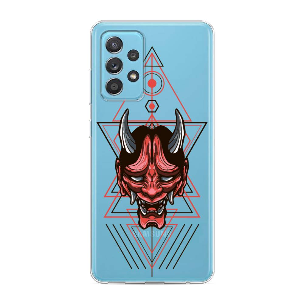 

Чехол для Samsung Galaxy A52/A52s "Hanya Oni mask", Серый;красный;черный, 2102450-4