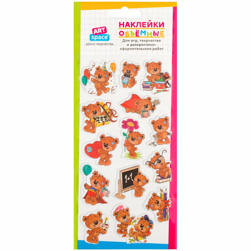 

ArtSpace Плюшевый мишка, 10х19 см, Плюшевый мишка, 10х19 см
