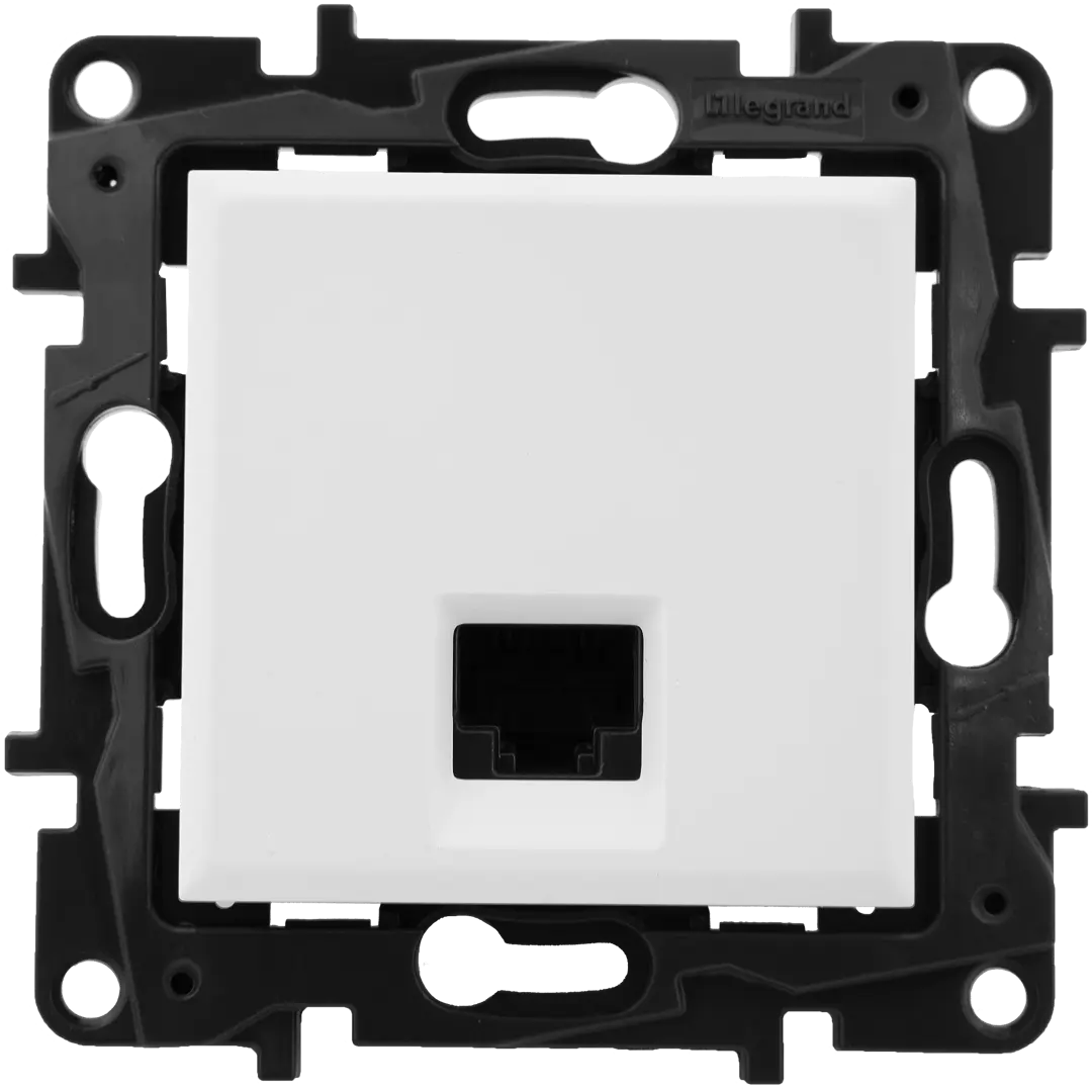 

Розетка компьютерная встраиваемая Legrand Structura RJ45 UTP cat 5 цвет белый