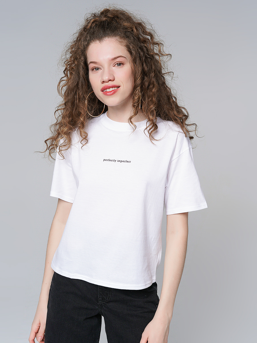 

Футболка женская ТВОЕ 92899 белая XS, 92899