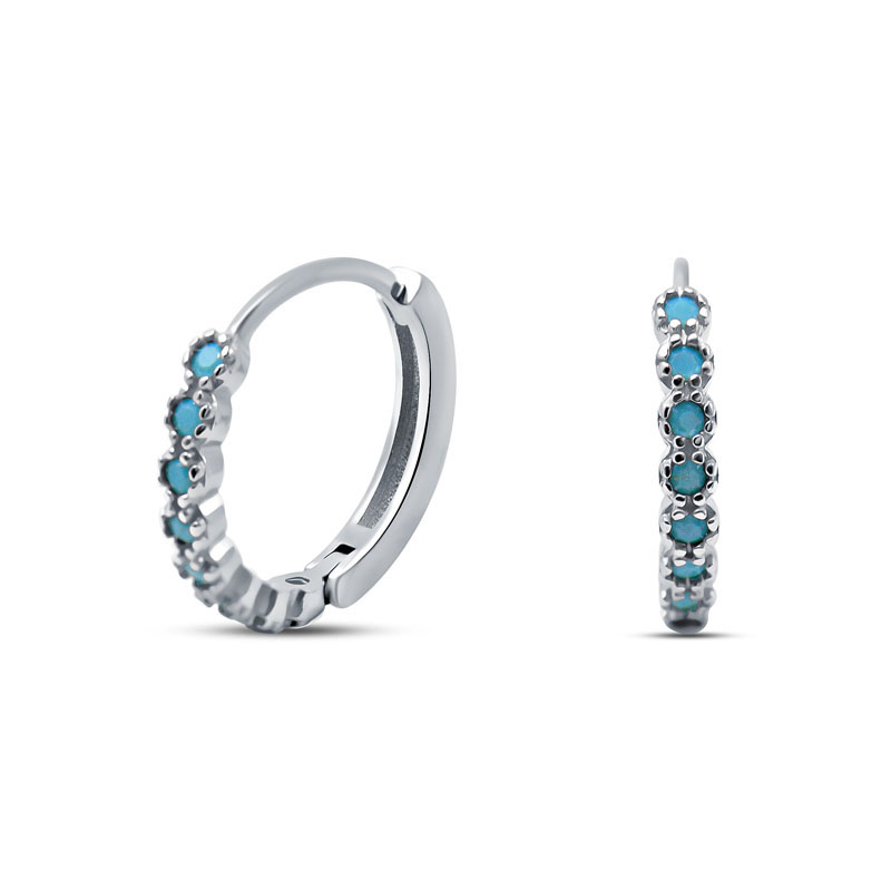 

Серьги конго из серебра с бирюзой Silver Wings 0221112069, 0221112069