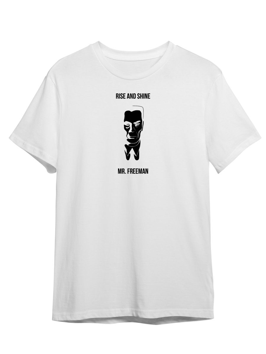 

Футболка унисекс СувенирShop Half-Life/Гордон Фримен 8 белая M, Белый, "Half-Life/Гордон Фримен" 8