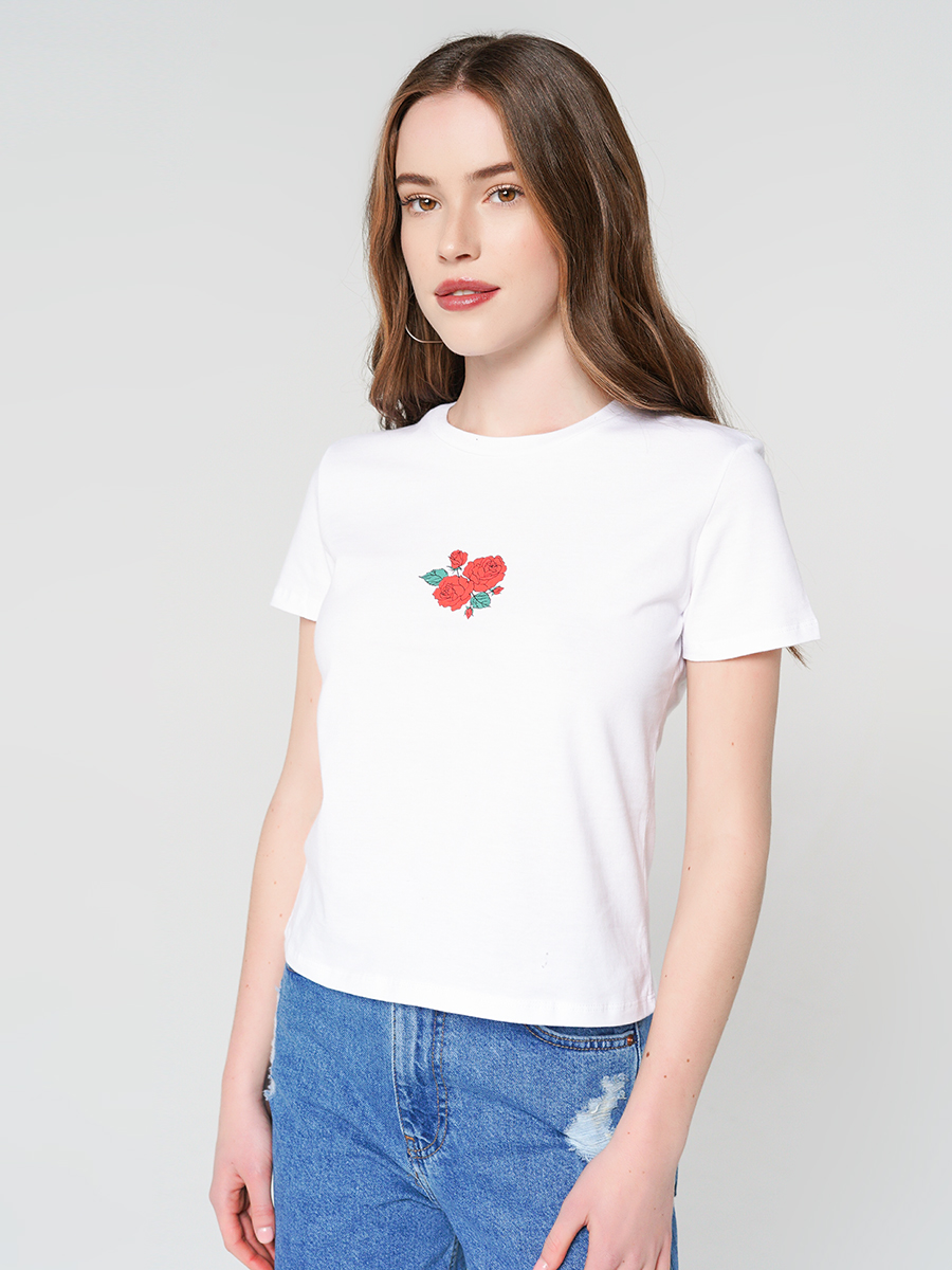 

Футболка женская ТВОЕ 92926 белая XS, 92926