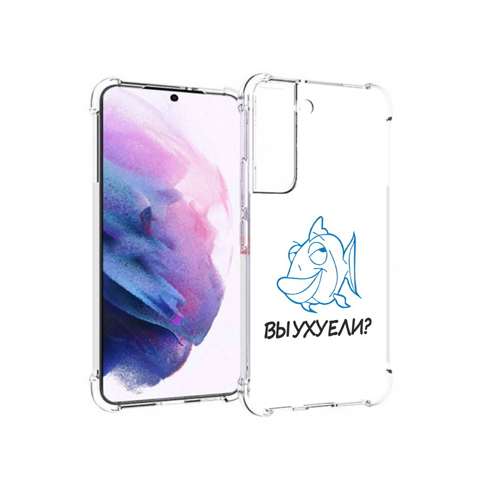

Чехол MyPads Tocco для Samsung Galaxy S22 вы ухуели (PT194926.508.282), Прозрачный, Tocco