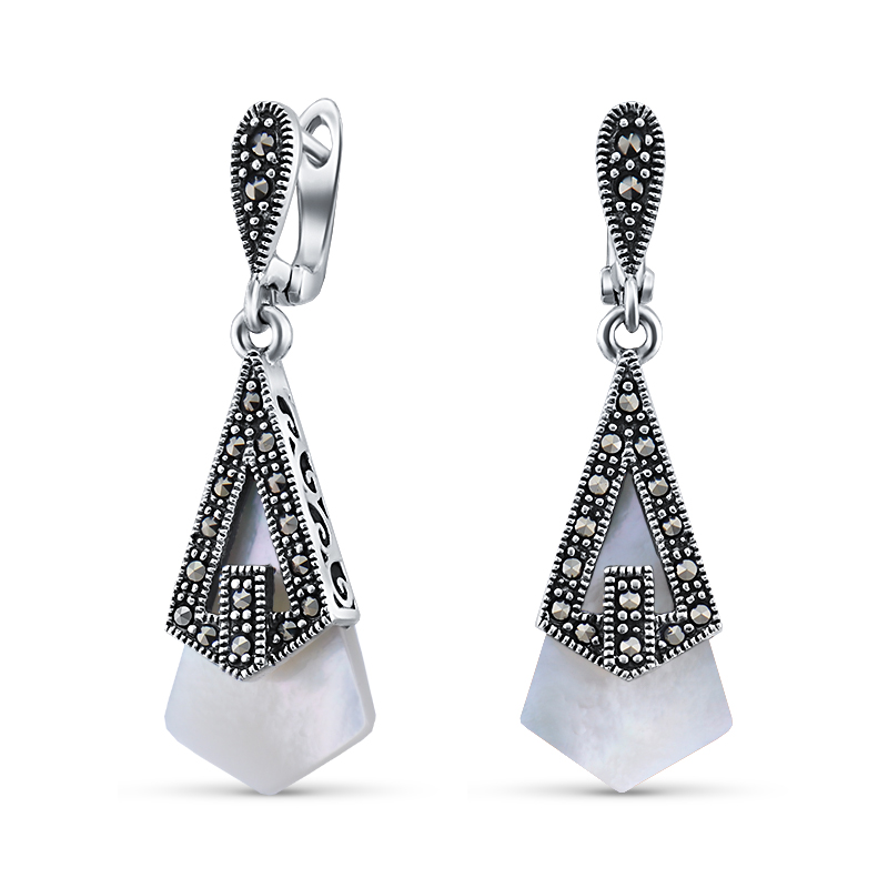 

Серьги из серебра с марказитом Silver Wings 220954a-39, 220954a-39