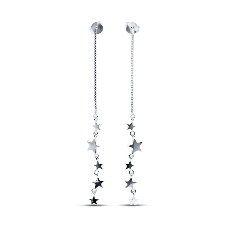 Серьги подвески из серебра Silver Wings 02de5440-202