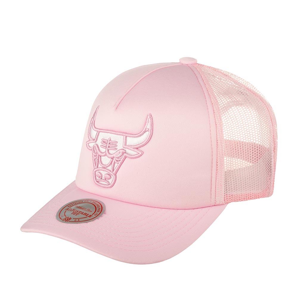 Бейсболка унисекс MITCHELL NESS 5HSSLD21131-CBUPINK Chicago Bulls NBA розовая, one size