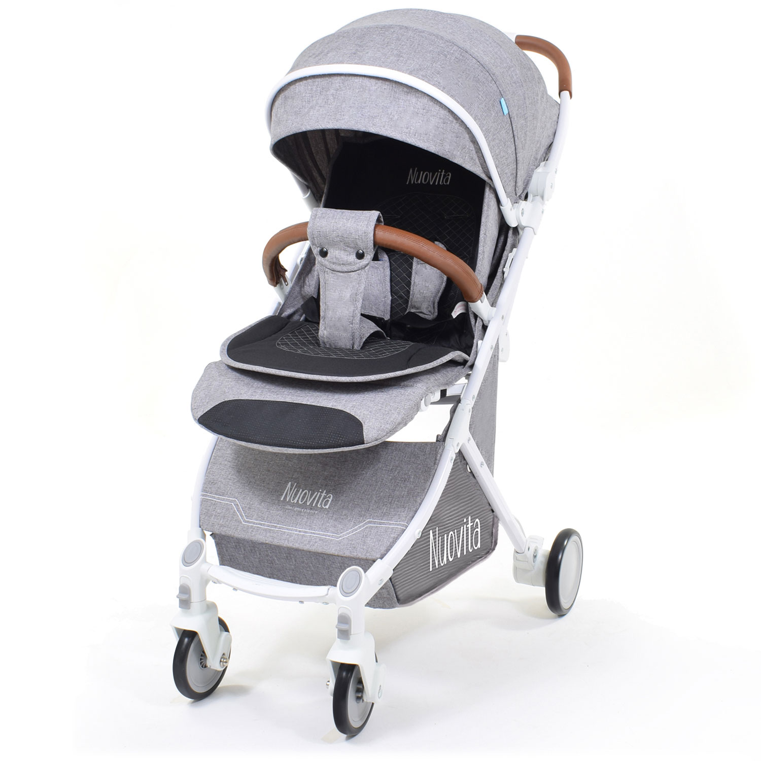 

Прогулочная коляска Nuovita Giro (Grigio, Bianco / Серый, Белый), Giro