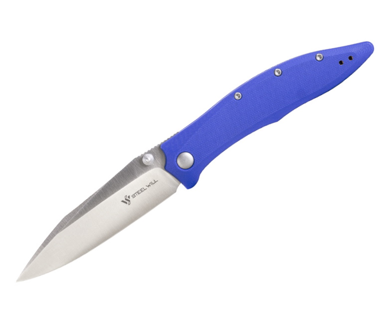 

Нож складной Steel Will F53-13 Gienah (синяя рукоять)
