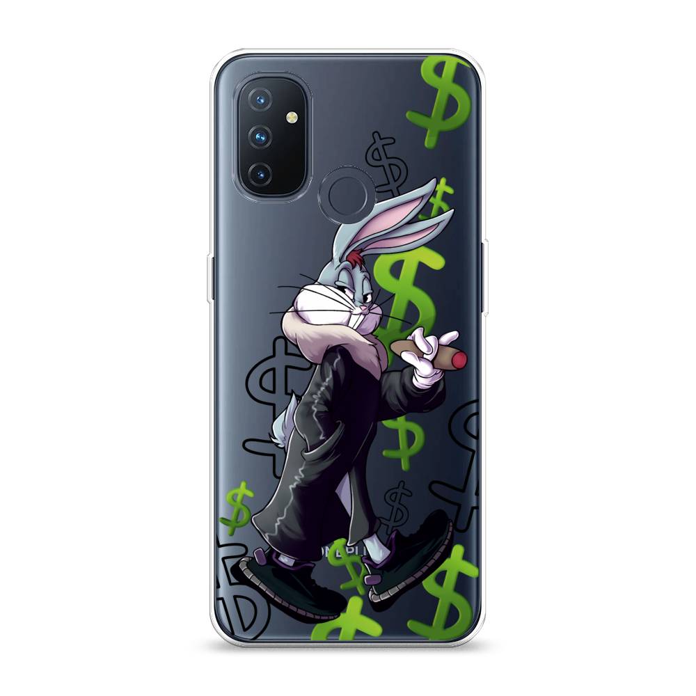 

Чехол на OnePlus Nord N100 "Rich Bugs Bunny", Зеленый;черный;голубой, 152450-6