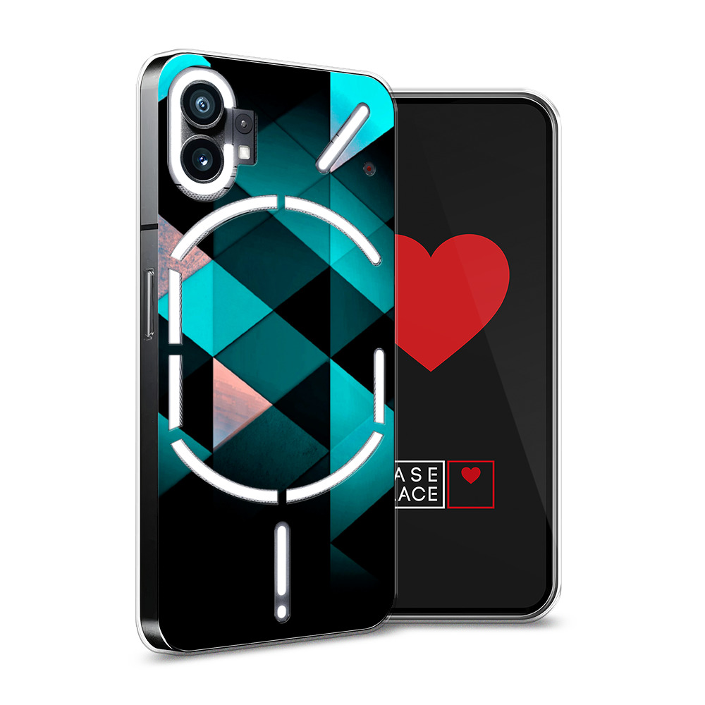 

Силиконовый чехол Awog "Геометрия 16" для Nothing Phone 1, Разноцветный, 3300150-3