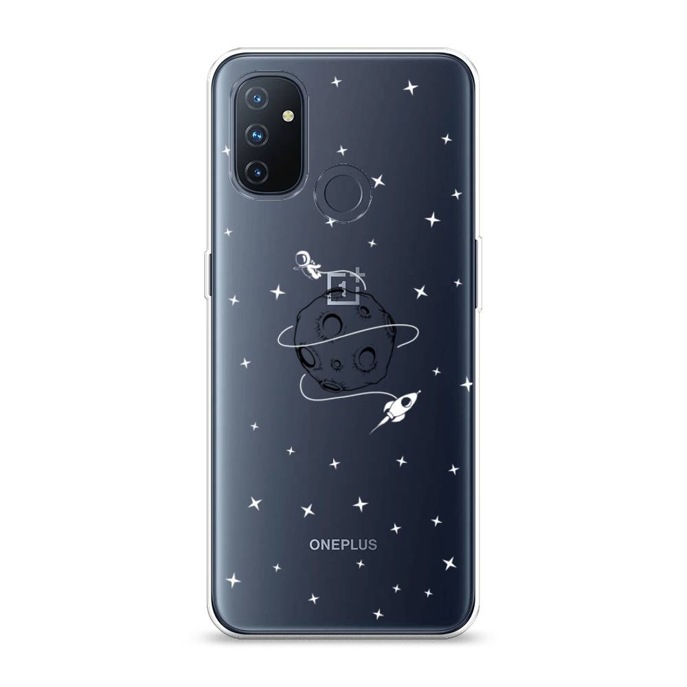 

Чехол на OnePlus Nord N1000 "Полет вокруг луны", Белый;серый;черный, 152450-2