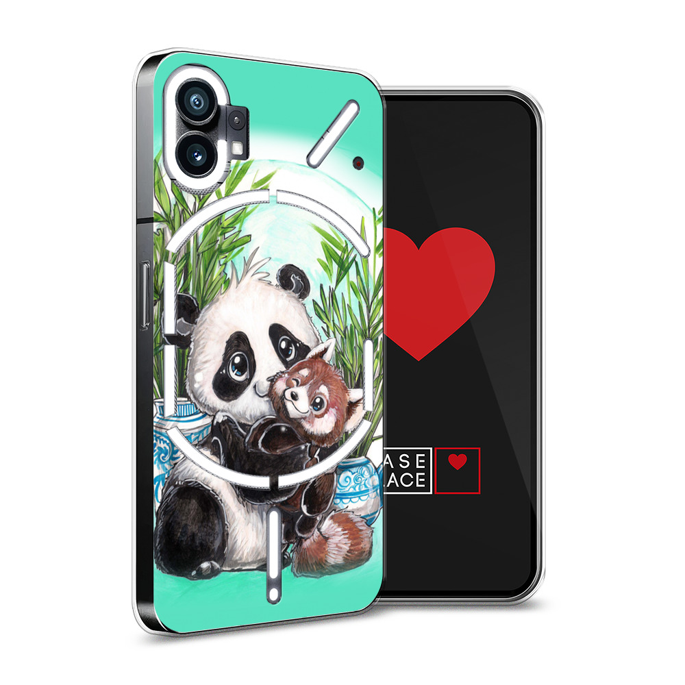 

Силиконовый чехол Awog "Друзья зверята" для Nothing Phone 1, Разноцветный, 3300150-2