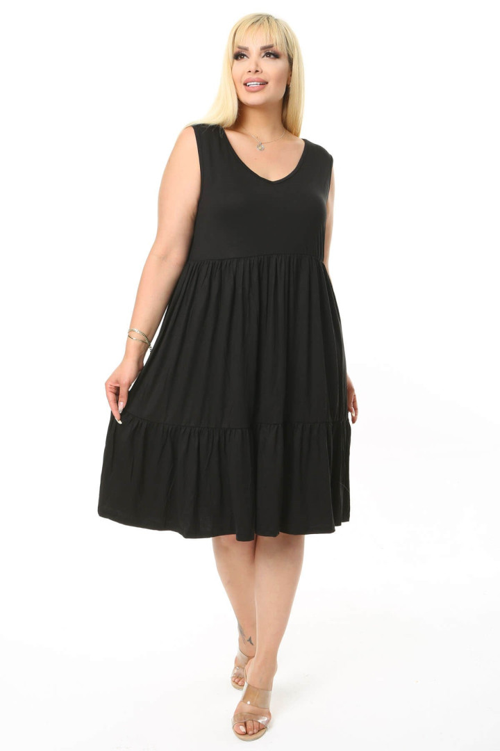 

Платье женское Mooi XXL 1336 черное 42-44 EU, 1336