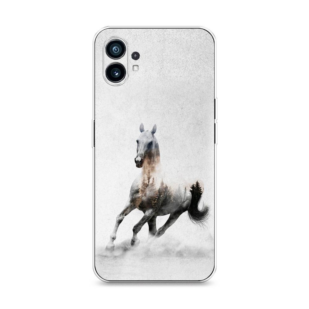 

Чехол Awog на Nothing Phone 1 "Лошадь лес", 3300150-2