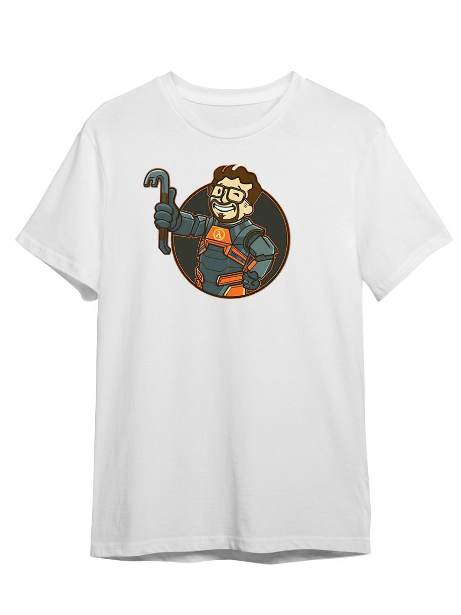 

Футболка унисекс СувенирShop Half-Life/Гордон Фримен 3 белая XS, Белый, "Half-Life/Гордон Фримен" 3