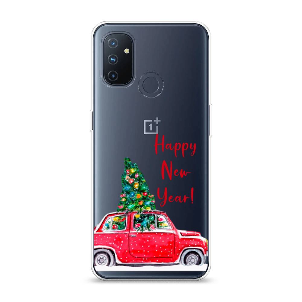 

Чехол на OnePlus Nord N100 "Happy New Year", Красный;зеленый, 152450-5
