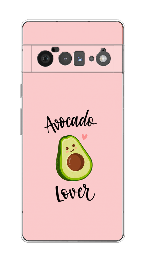 

Чехол на Google Pixel 6 Pro "Avocado lover", Розовый;зеленый, 270950-6