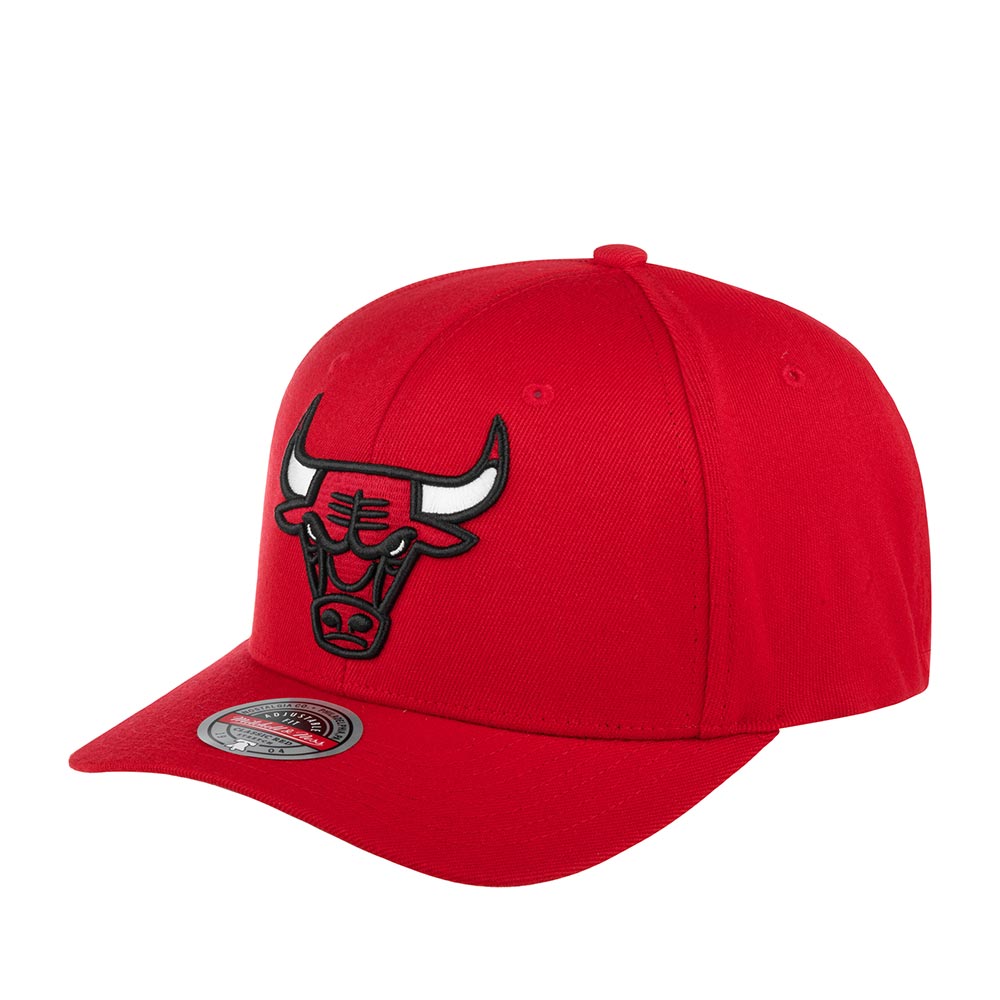 Бейсболка унисекс MITCHELL NESS HHSS3257-CBUYYPPPRED1 Chicago Bulls NBA красная, one size