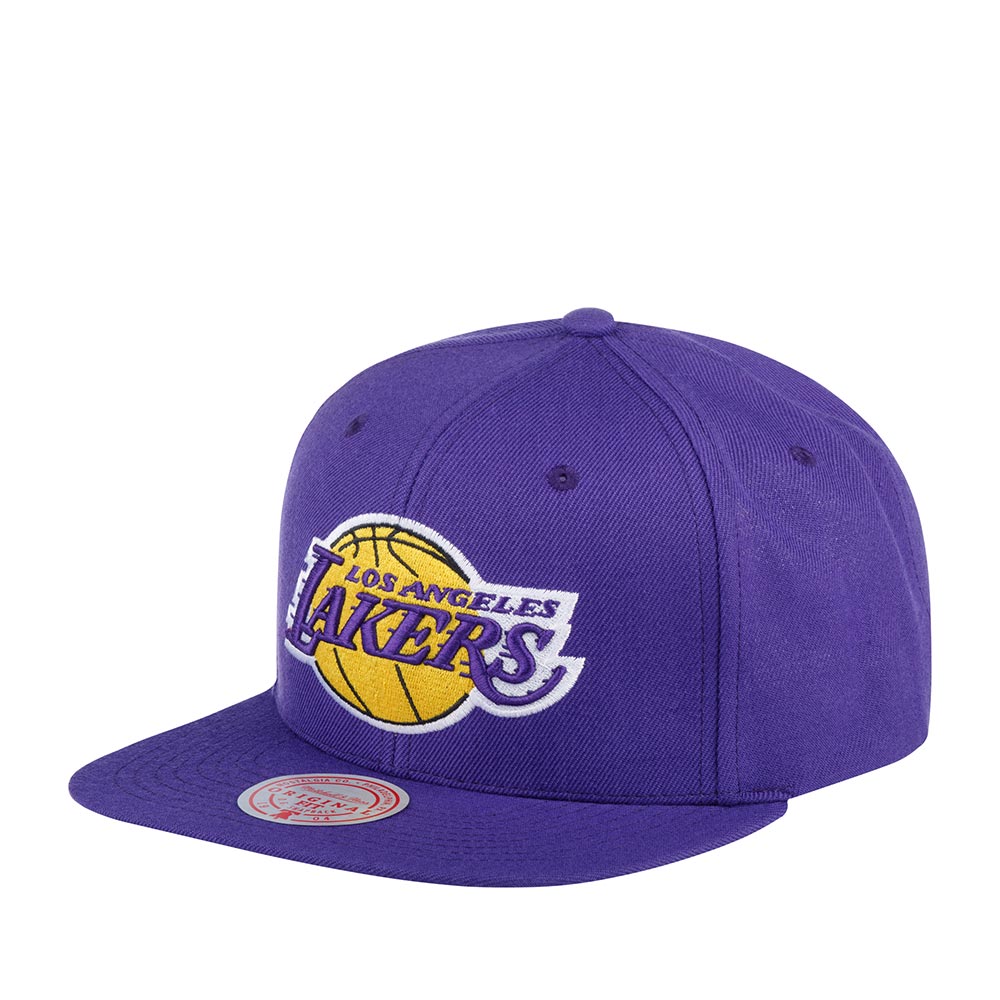 Бейсболка унисекс Mitchell&Ness HHSS3256-LALYYPPPPURP Los Angeles Lakers NBA фиолетовая Бангладеш фиолетовый, размер one size