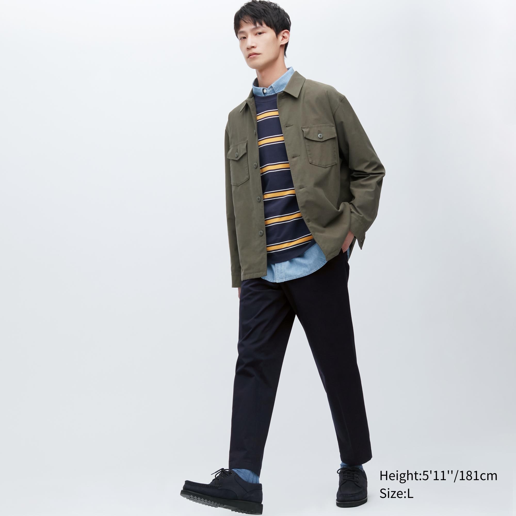 Брюки мужские UNIQLO 455491COL69 синие L (доставка из-за рубежа)