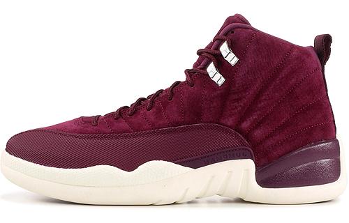 

Кроссовки унисекс Jordan Air Jordan 12 Retro Bordeaux красные 36 EU, Красный, Air Jordan 12 Retro Bordeaux