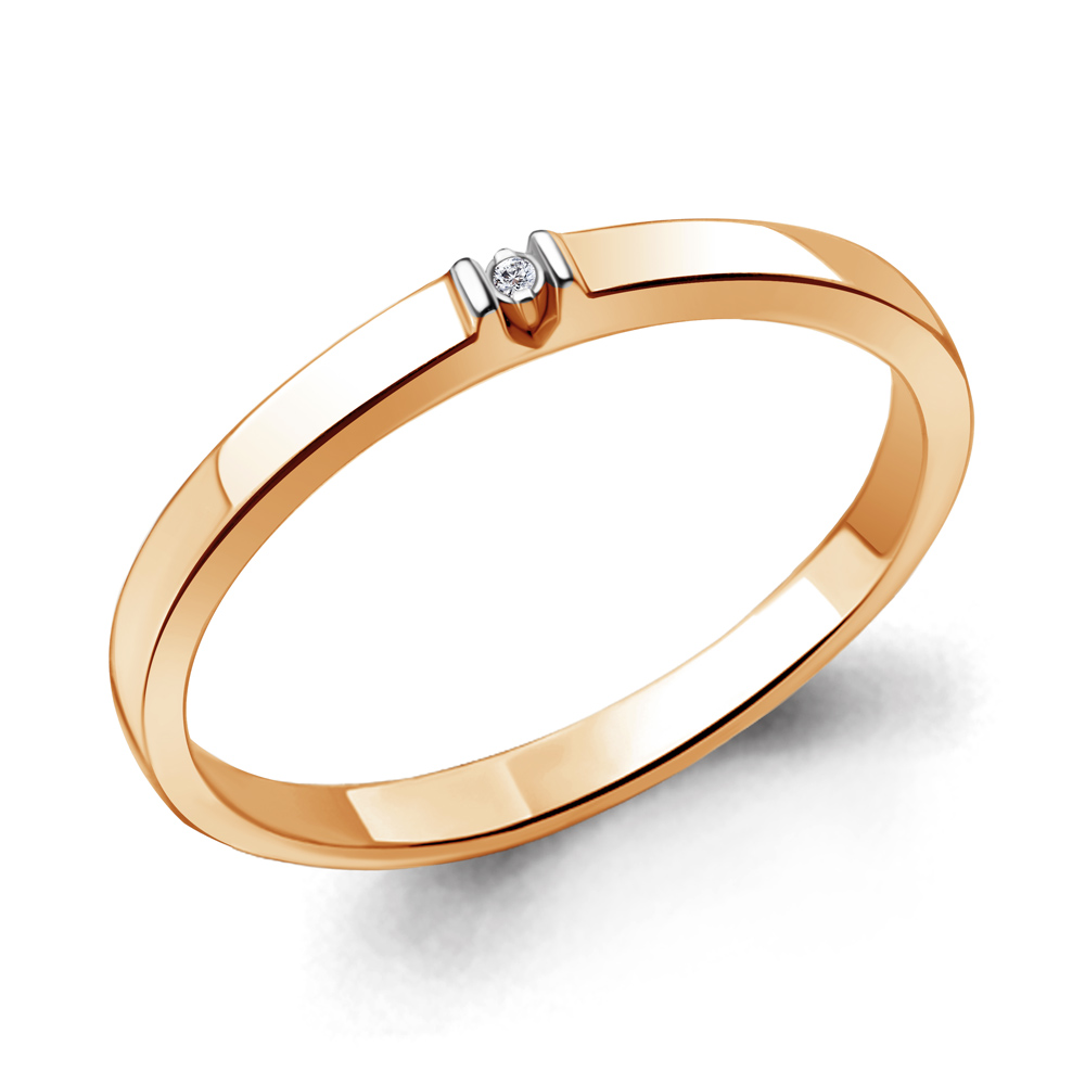 

Кольцо из серебра с бриллиантом Aquamarine Aquamarine 060122_925_з р. 18, 060122_925_з