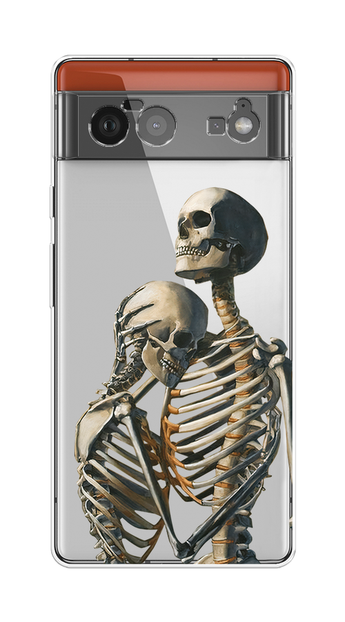 

Чехол на Google Pixel 6 "I’m so sorry", Серый;бежевый;черный, 270850-4