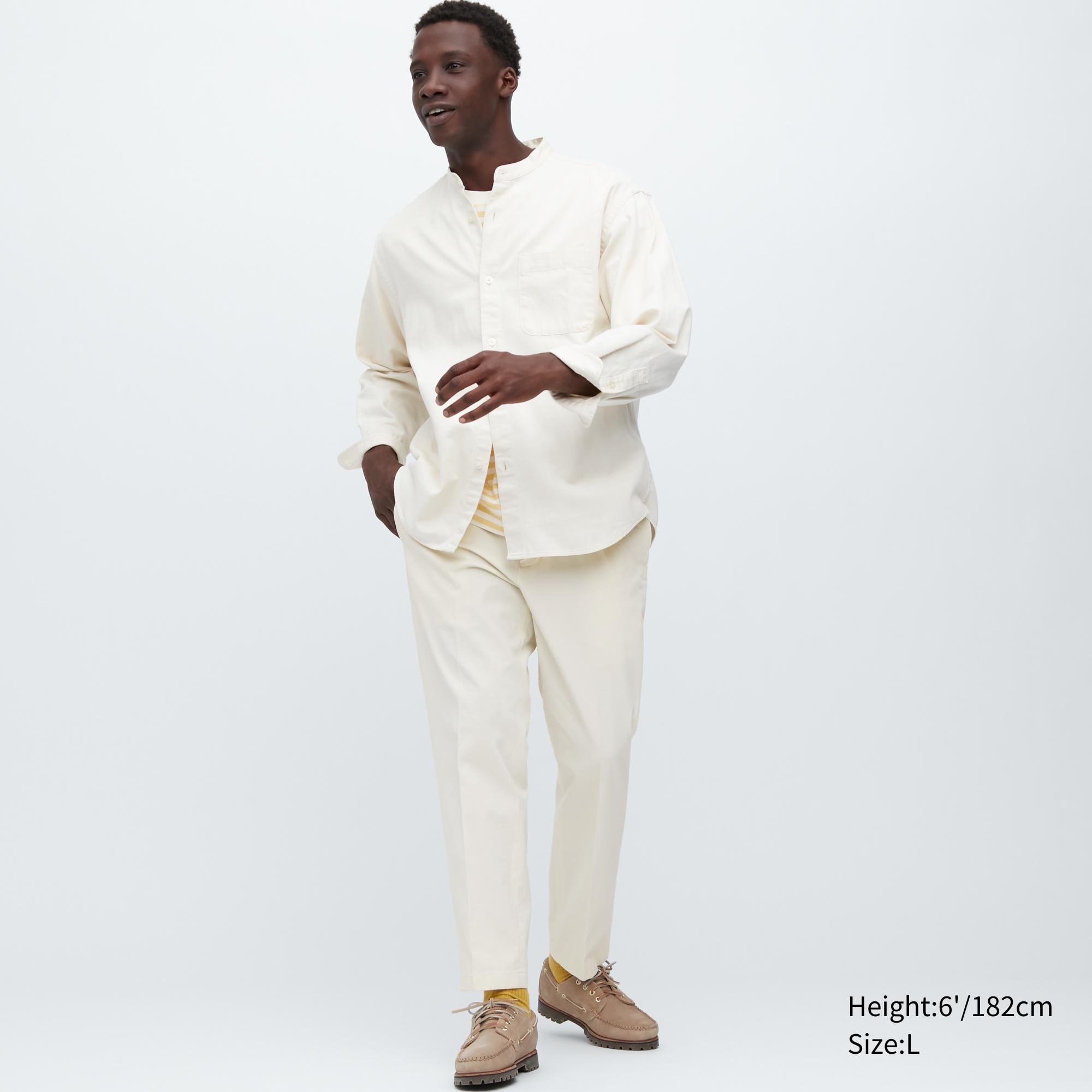 Брюки мужские UNIQLO 455491COL01 белые XS (доставка из-за рубежа)