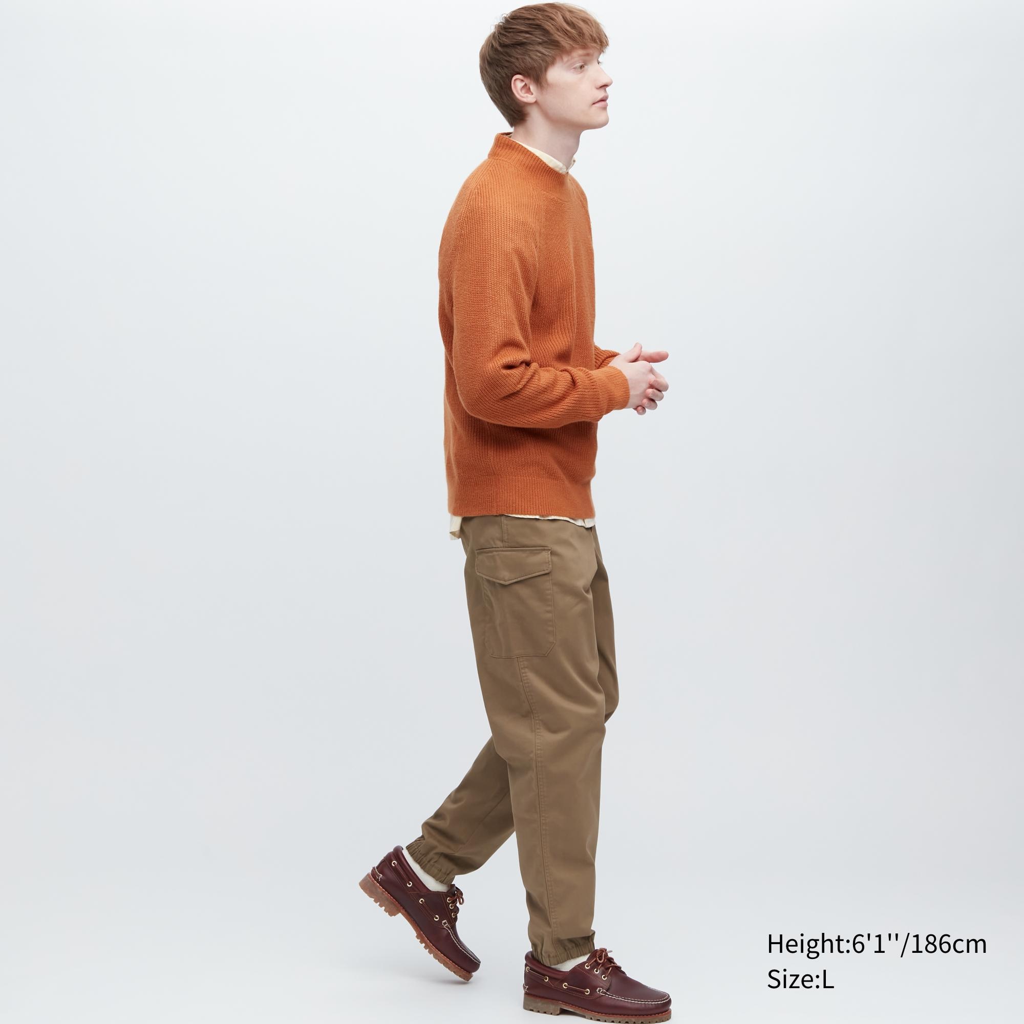 

Брюки мужские UNIQLO 458726COL35 коричневые L (доставка из-за рубежа), 458726COL35