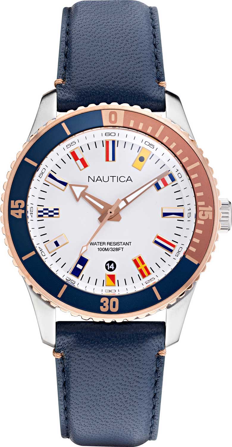фото Наручные часы мужские nautica nappbs018 синие